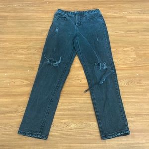 Wild fable black ripped jeans